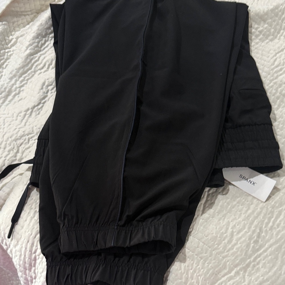 SPANX Classic Black On the Move Joggers